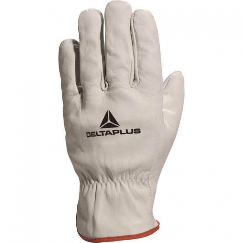 Delta Plus FBN49 Safety ,Drivers, Work, Gardening Leather Gloves (Pack of 2)